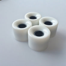 Load image into Gallery viewer, 1 Set (4 pcs) Blank Pro 60 X 45 mm PU Wheels fit 22 Inch Cruiser Board Plstic Skateboard