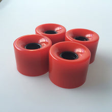Load image into Gallery viewer, 1 Set (4 pcs) Blank Pro 60 X 45 mm PU Wheels fit 22 Inch Cruiser Board Plstic Skateboard
