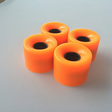 Load image into Gallery viewer, 1 Set (4 pcs) Blank Pro 60 X 45 mm PU Wheels fit 22 Inch Cruiser Board Plstic Skateboard
