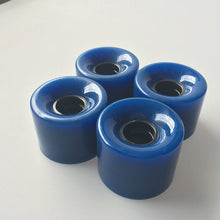 Load image into Gallery viewer, 1 Set (4 pcs) Blank Pro 60 X 45 mm PU Wheels fit 22 Inch Cruiser Board Plstic Skateboard