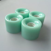 Load image into Gallery viewer, 1 Set (4 pcs) Blank Pro 60 X 45 mm PU Wheels fit 22 Inch Cruiser Board Plstic Skateboard