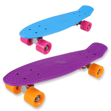 Load image into Gallery viewer, New 5 Pastel Color Four-wheel 22 Inches Mini Cruiser Skateboard