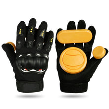 Load image into Gallery viewer, Black Slider Gloves Professional Gloves Skateboard
