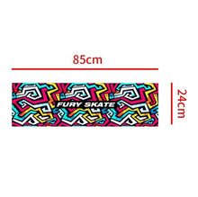 Load image into Gallery viewer, Double Rocker 84*23cm Sandpaper Skateboard Grip